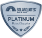 Solar quotes Badge Platinum